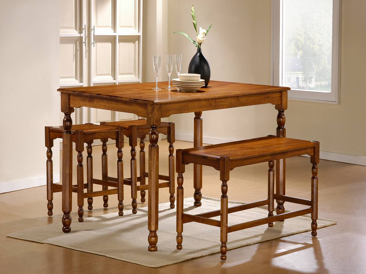 Powell Oakridge Counter Height Dining Set